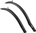 Vorschaubild Hebie Steckschutzblech-Set Viper 28 Zoll schwarz R", (Rennrad), für Rennrad-Hinterbauten