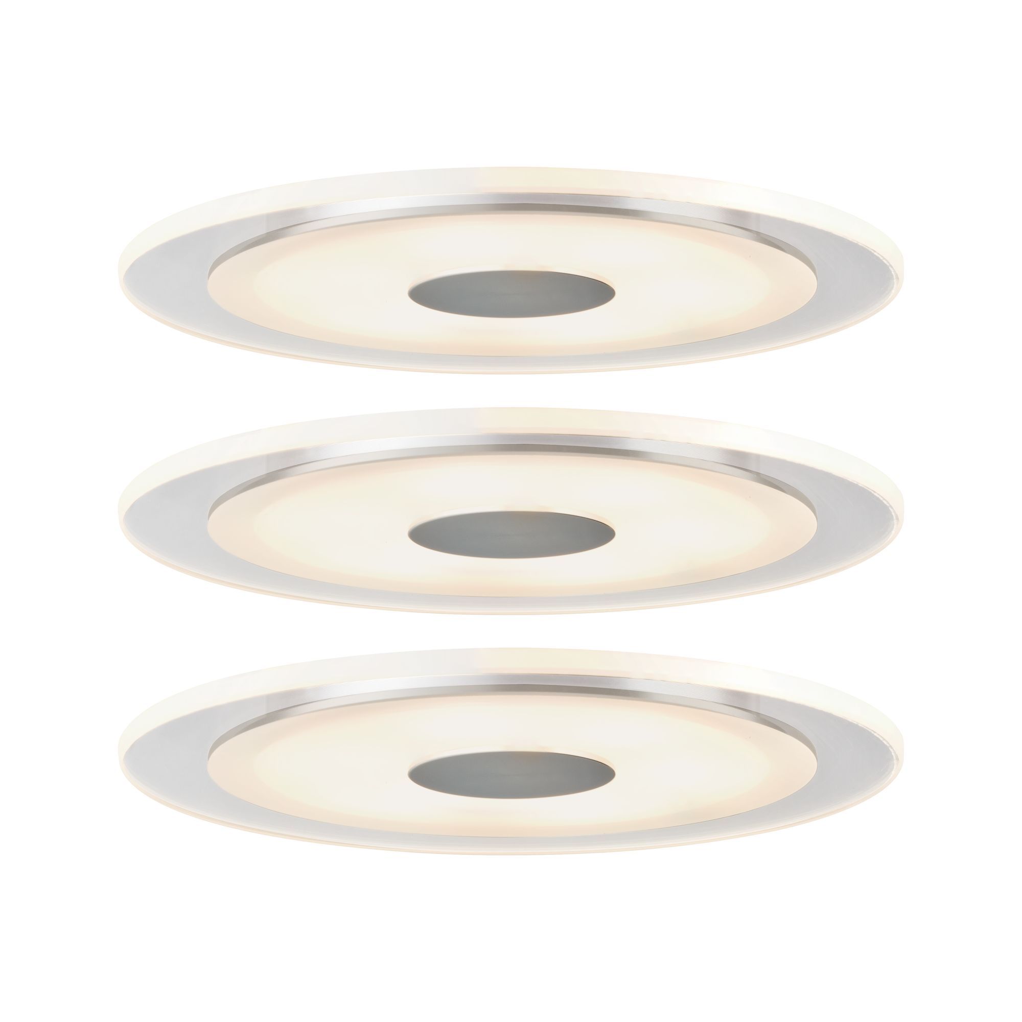 Paulmann Einbauleuchte Whirl 3er Set LED 6W Chrom