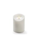 Vorschaubild Konstsmide Weihnachtsbeleuchtung  LED Echtwachskerze weiß 3D Flamme Ø10cm
