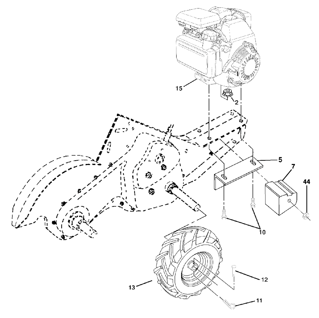 Explosionszeichnung Ersatzteile