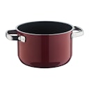 WMF Fusiontec Mineral Fleischtopf mit Glasdeckel, 20 cm, Rose Quartz