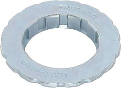 Shimano Lockring Center Lock silver