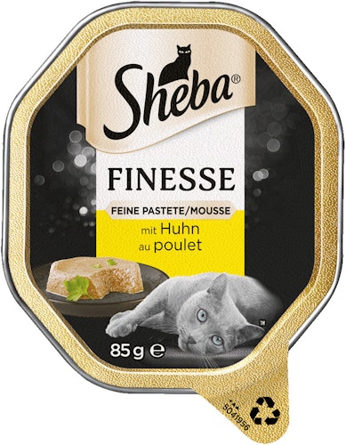 Sheba Finesse Feine Pastete 85 Gramm Katzennassfutter
