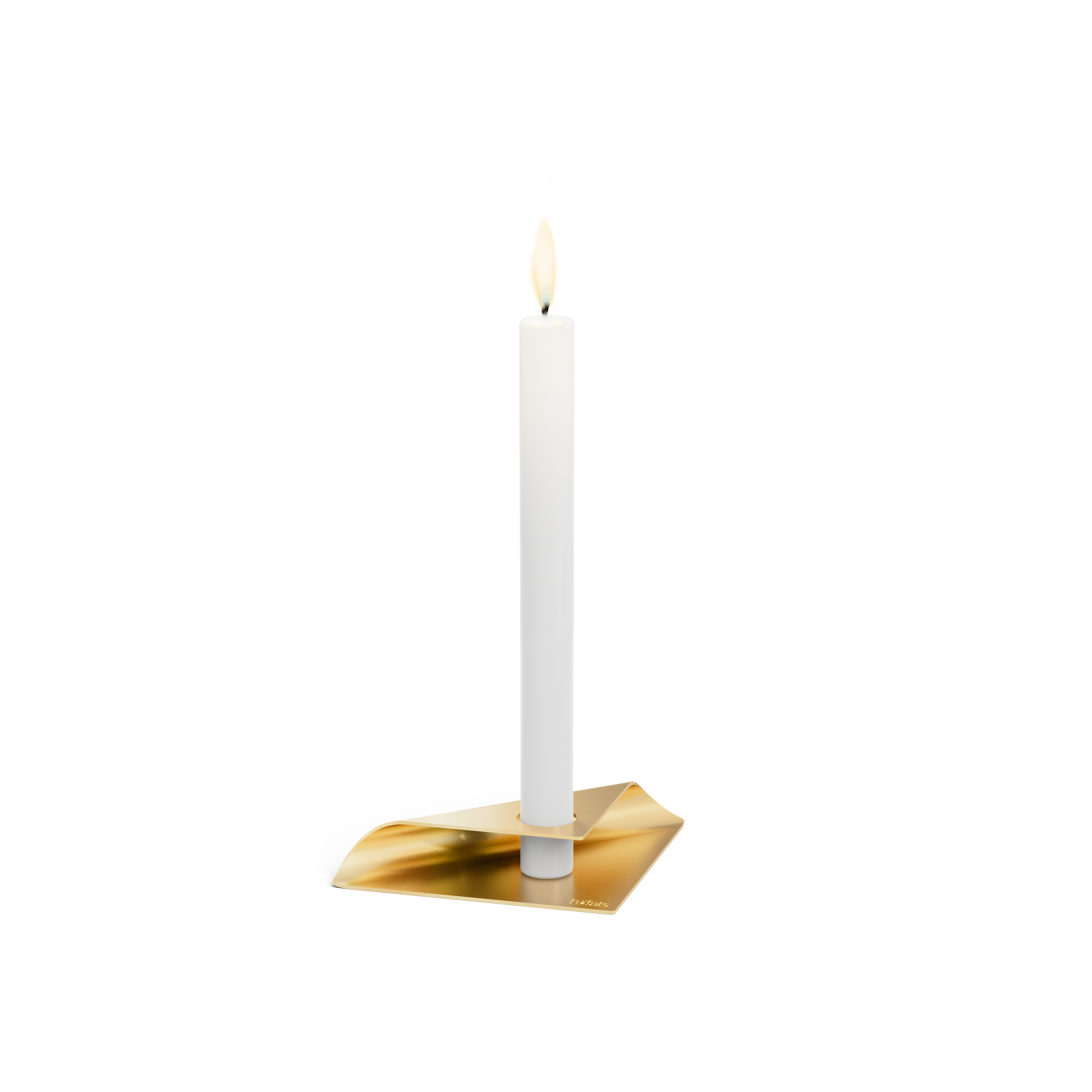 höfats Kerzenhalter SQUARE CANDLE gold