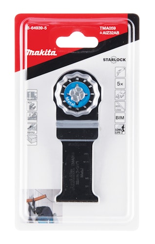 Makita Tauchsägeblatt 32 mm TMA059 5 Stk. B-64939-5