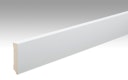 MEISTER Fußleiste Profil 17 Uni weiß glänzend DF 324 für alle Böden  - 2380 mm