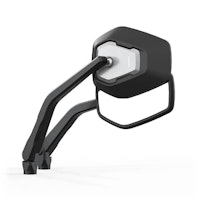 HIGHSIDER pro Lenkerspiegel Esagano-RS Schwarz/Silber (Paar)