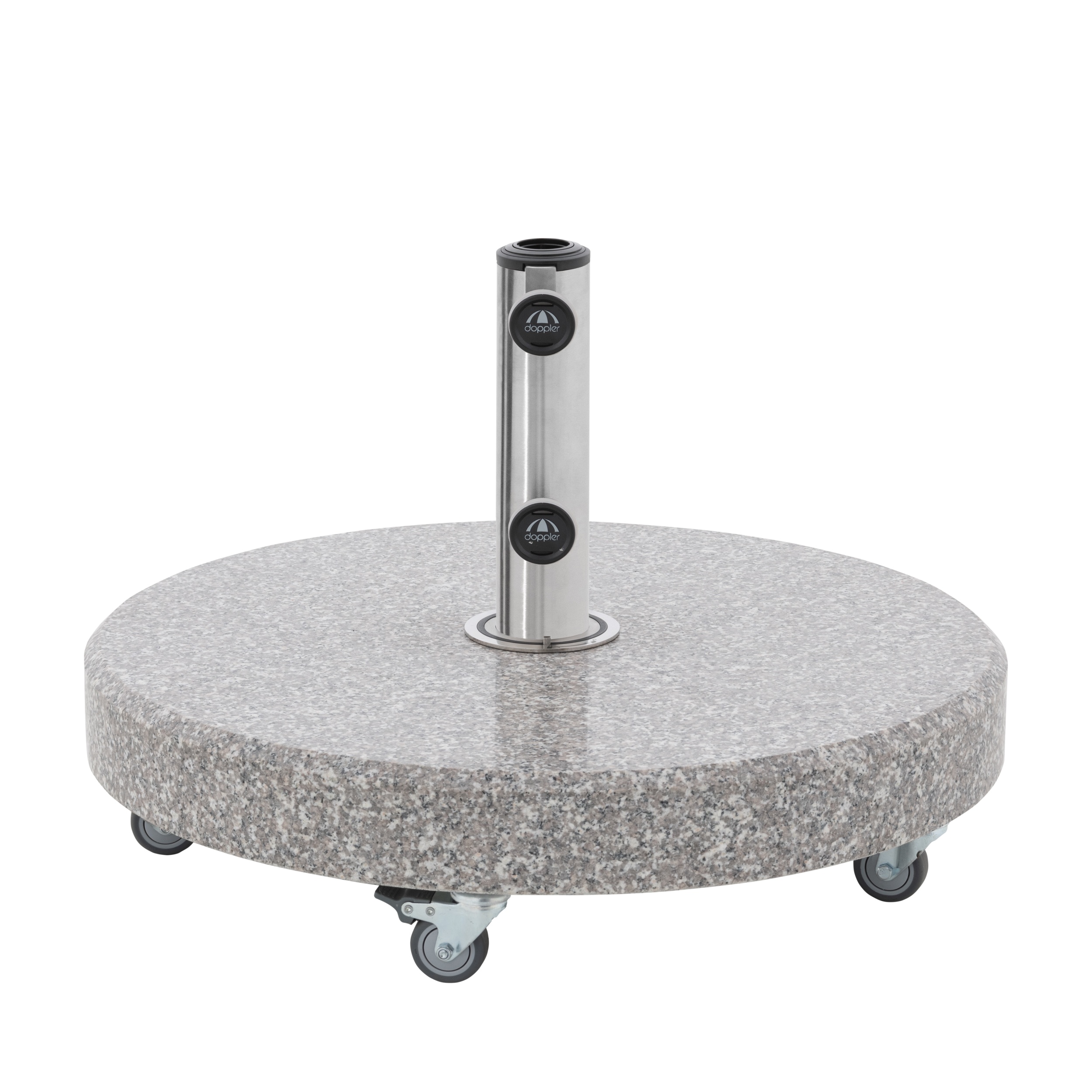 doppler Granitsockel EXPERT CLICK-IT 70 kg, Hellgrau