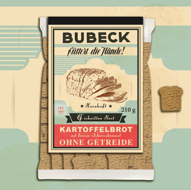 Bubeck G'schnitten Brot HundesnackVorschaubild