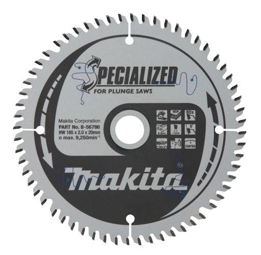 Makita SPECIALIZED Sägeb.165x20x60Z B-56786