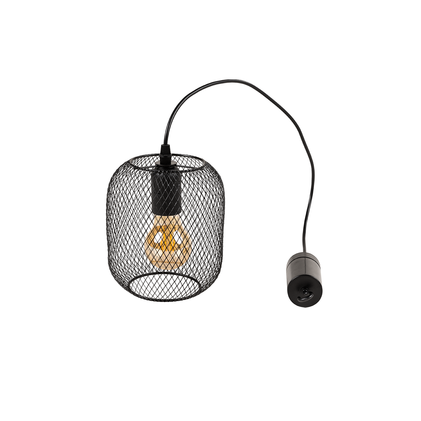 Vosteen LED Lampe schwarz  ø 14 cm H16 cm