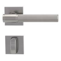 Griffwerk VAYA 136 ARIS fast2fix Fast2Fix Rosetten eckig WC Samtgrau