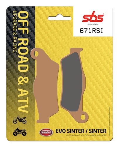 SBS Bremsbelag 671RSI Offroad Racing Sinter