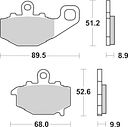 Vorschaubild SBS Bremsbelag 687HF Street Ceramic