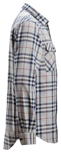 Snickers AllroundWork leichtes Baumwoll-Flanellhemd