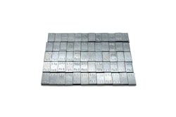BTR Stahl-Klebegewichte Silber 5x60 g
