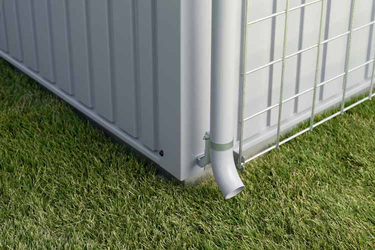 Hörmann Regenfallrohr-Set für Gerätehaus Berry (2 Stück)