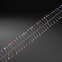 Konstsmide Micro LED Lichterkette silberfarben Draht
