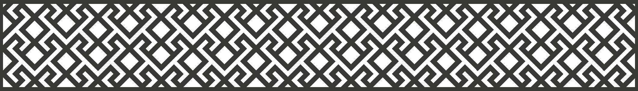 GroJa Designeinsatz Abstract - Aluminium Anthrazit 180x30 cm