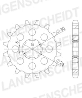 Supersprox Ritzel 530 17Z