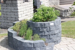 Diephaus Mauerstein FLORO SCHNECKE QUARZIT 160/140 CM