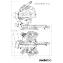 Vorschaubild Metabo Kappsäge KGSV 216 MC 615216000