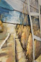 Vorschaubild 3D Metallbild Meerblick 120 x 80 cm, Holz / Stahlblech