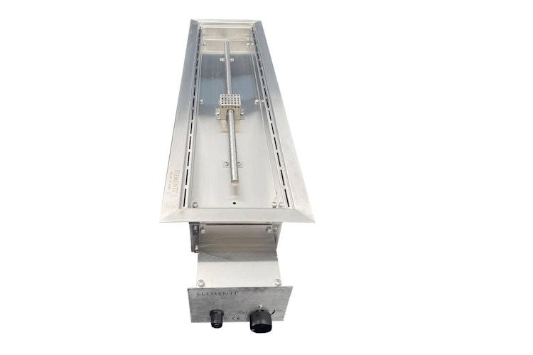 Gardenforma Einbau Gasbrenner für Gas Feuerstelle - rechteckig