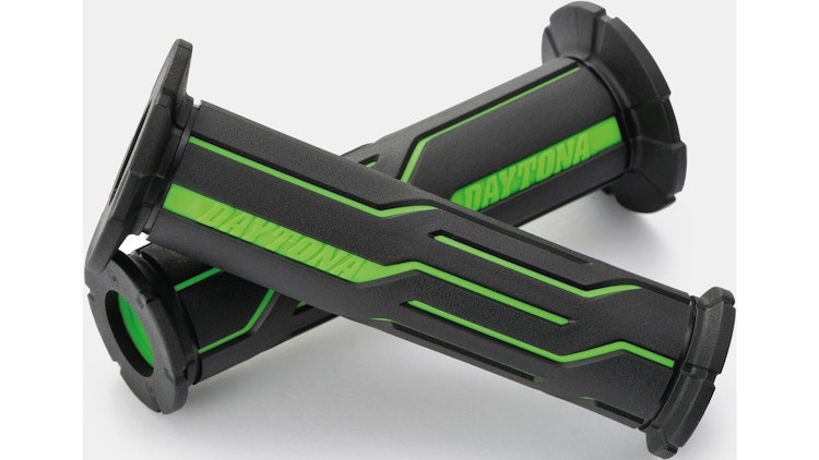 Daytona Griffgummi D-Line schwarz / neongrün