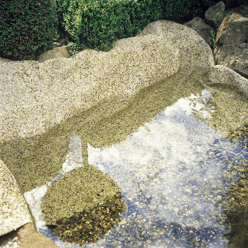 Oase Steinfolie sand - ganze Rolle