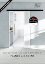 Griffwerk Glasschiebetürkomplettset Planeo Air Silent dichtschließend