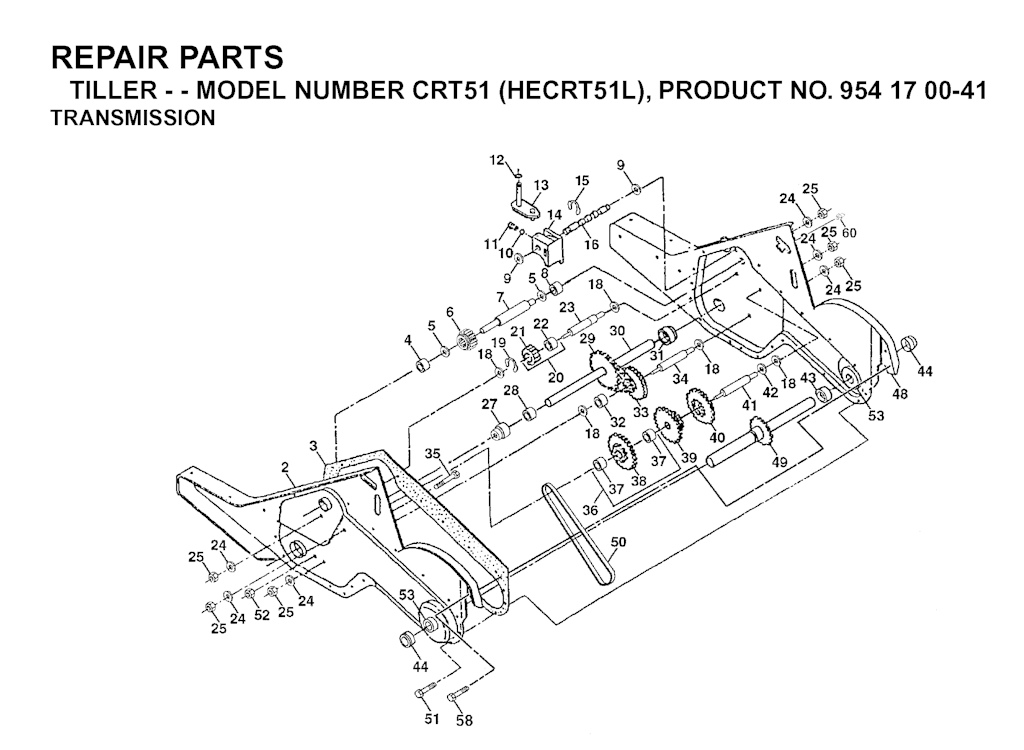 Explosionszeichnung Ersatzteile
