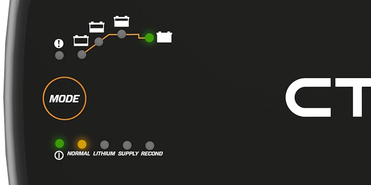 CTEK PRO25S EU professionelles 12‑V Batterielade- und Stromversorgungsgerät