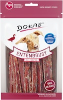 DOKAS Entenbrust in Streifen Hundesnack 70 Gramm