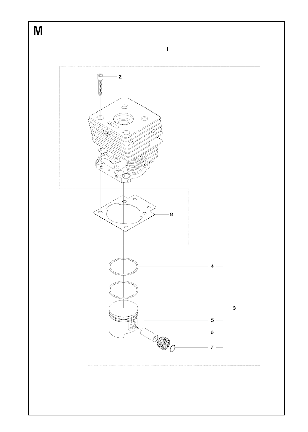 Explosionszeichnung Ersatzteile