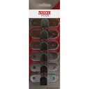 Vorschaubild 6 x Abspannhaken 2-Loch, Länge 65 mm, LA 45 mm