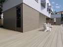 Vorschaubild NewTechWood Gigante WPC-Terrassendiele Hohlkammer Antique  23 x 210 mm