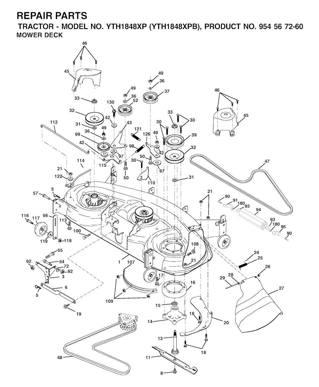 Explosionszeichnung Ersatzteile