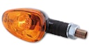 Vorschaubild HIGHSIDER smart Little Duke Glühlampen Mini-Blinker Gehäuse Schwarz / Linse Orange (Paar), Vorn & Hinten