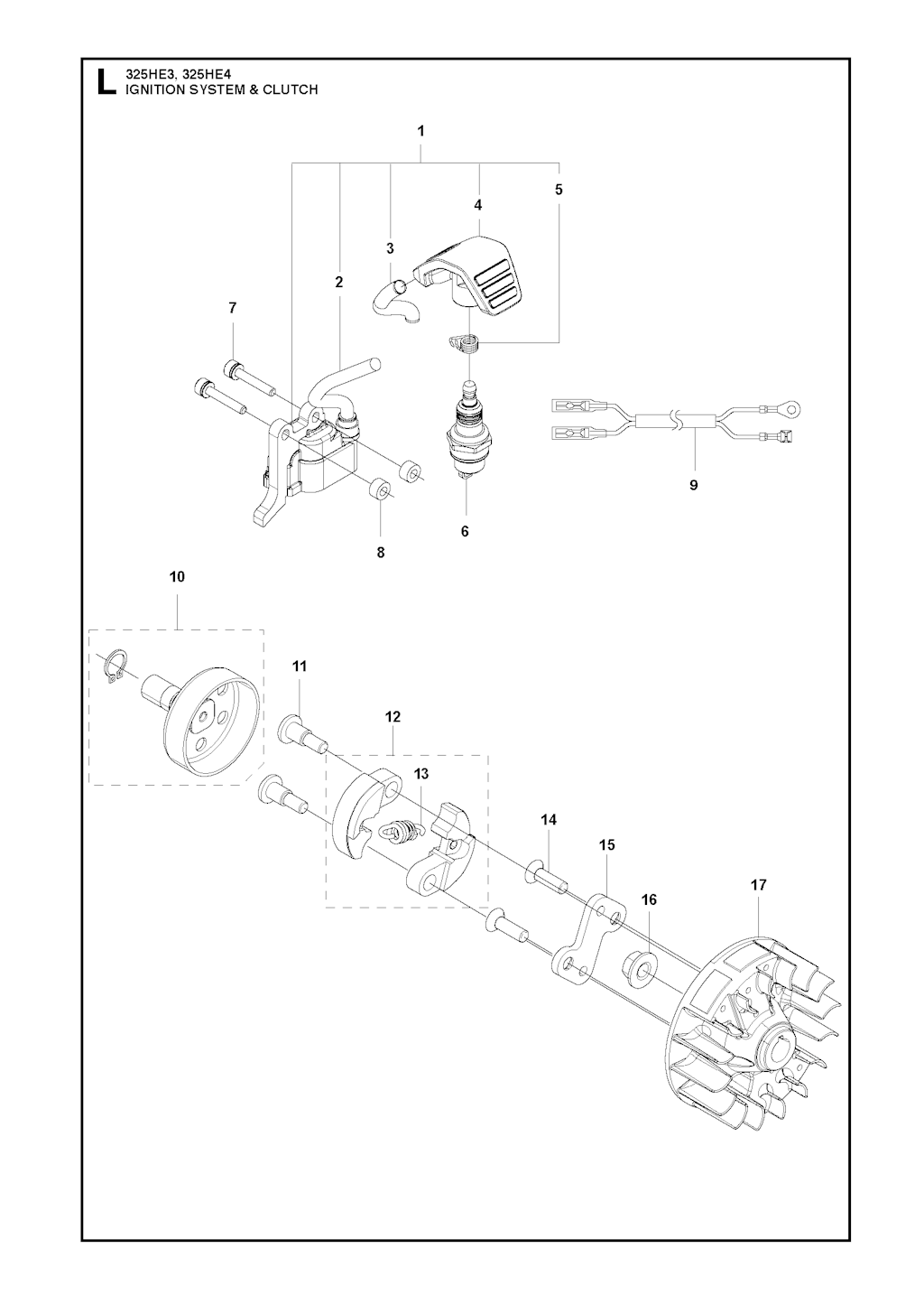 Explosionszeichnung Ersatzteile