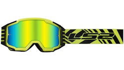 LS2 Crossbrille Charger Pro – Neongelb/Iridium