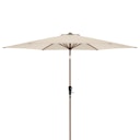 Vorschaubild doppler Mittelmastschirm LIFE Woodstyle 305 Lift, Aluminium Holzoptik / 100 % Polyester 180 g/m² 