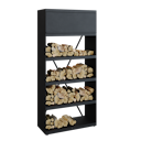 Vorschaubild OFYR Holzregal Wood Storage Black 100