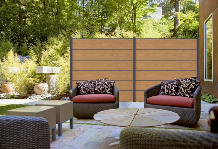 GroJa BasicLine PVC Stecksystem Einzelprofil Premium 180 x 28,4 x 1,9 cm