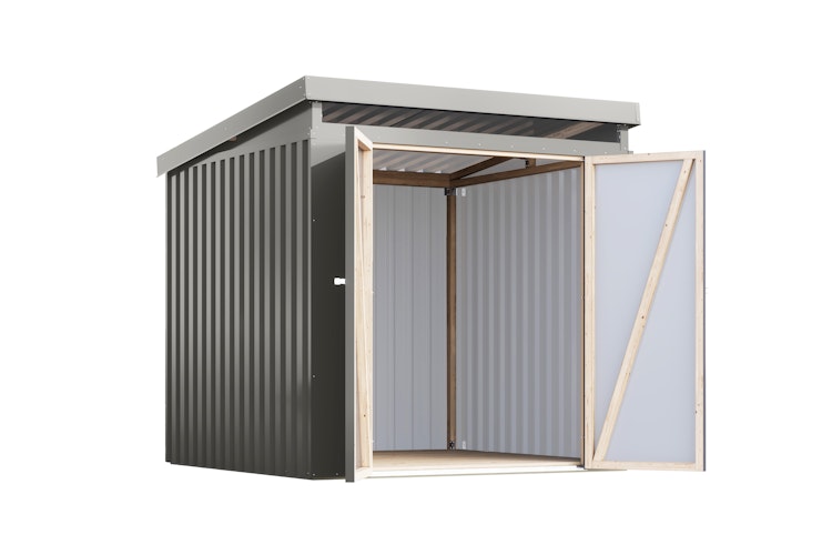 Karibu Metall Gartenhaus Iridium 2/2,5/3/3,5