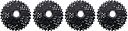 Vorschaubild CONTEC Kassette Grad.HT 8-fach schwarz Werkstattbox 4 Stk. / 11-13-15-18-21-24-