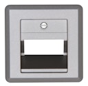 Vorschaubild Kopp Abdeckung für UAE-Anschlussdose MILANO stahlfarben