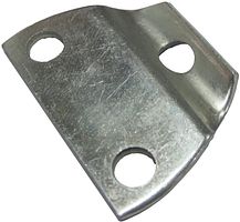 Steco Montageplatte silber