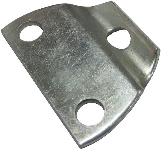 Steco Montageplatte silber