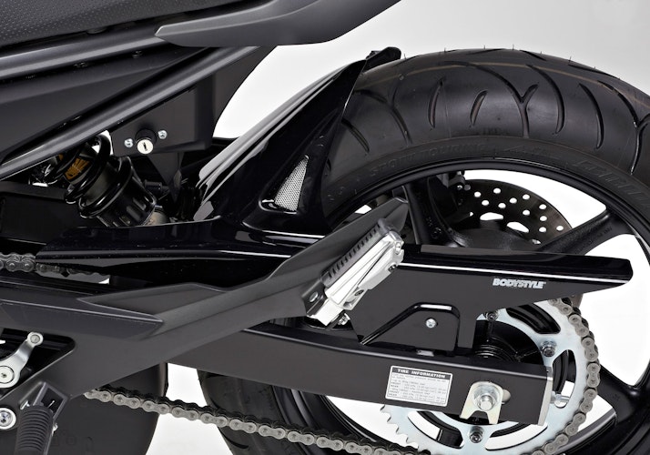 BODYSTYLE Sportsline Hinterradabdeckung ABS Kunststoff unlackiert für YAMAHA XJ6, XJ6 Diversion, XJ6 Diversion F